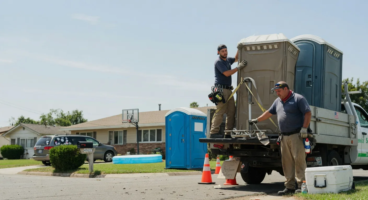 Porta Potty Rental in Coralville, IA near me