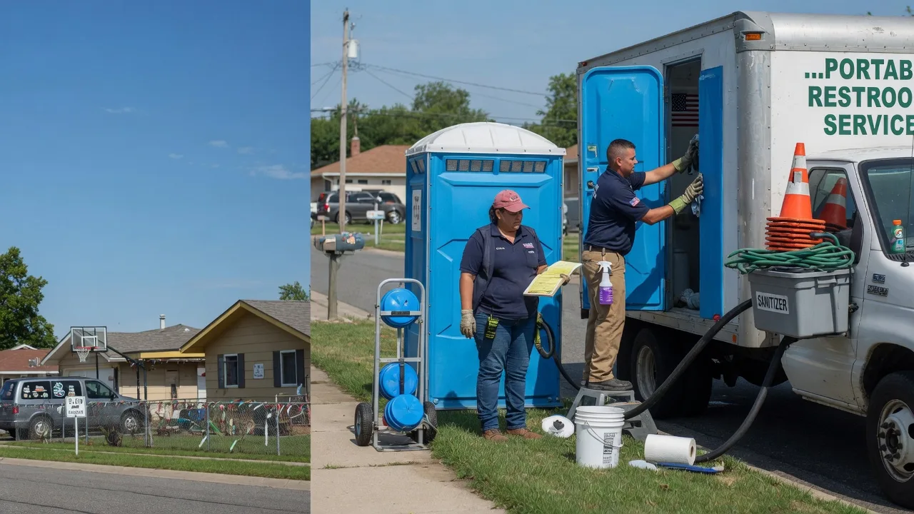 Portable Toilet Rental in Coralville, IA near me
